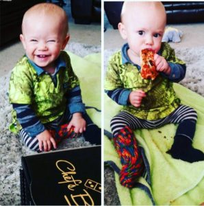 Nearly 10 months, he is growing so fast!