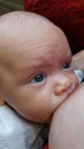 See how tight his upper lip is.