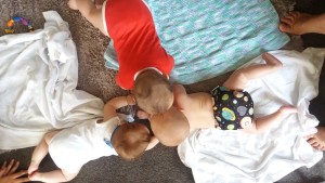 3 babies.