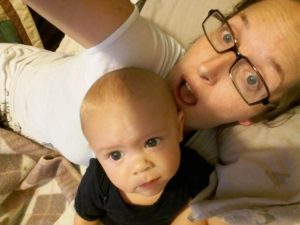 We're not sleeping selfies!