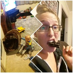 Always have chocolate in the house.