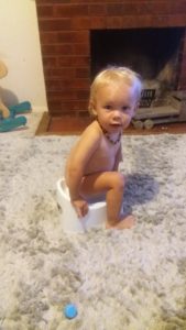 Our one and only Potty Pic.