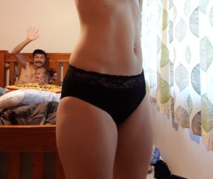 Modibodi Period Underwear. (Hi-waist Sensual, size 12)